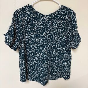 Leopard Print Blouse